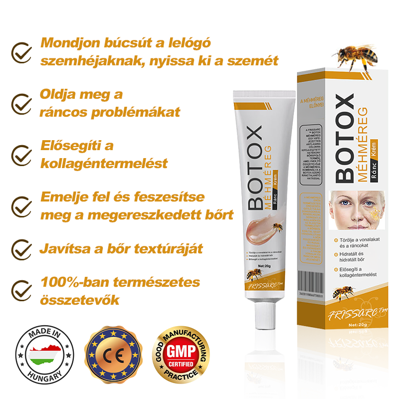 ⚜️⚜️⚜️【Hivatalos Márkabolt】FrissArc™ Botox Méhméreg Ránctalanító Krém