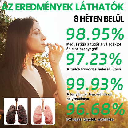 🎉🎉Gratulálunk, hogy az első 200 rendelés egyike lettél! Élvezd az extra 50% kedvezményt! Cselekedj most, és őrizd meg tüdőd egészségét. Ha most lemaradsz, csak jövőre lesz újabb lehetőség!