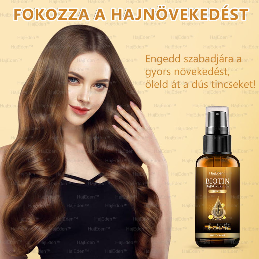 🌞🌞 HajÉden™ BIOTIN HAJNÖVEKEDÉS SZÉRUM