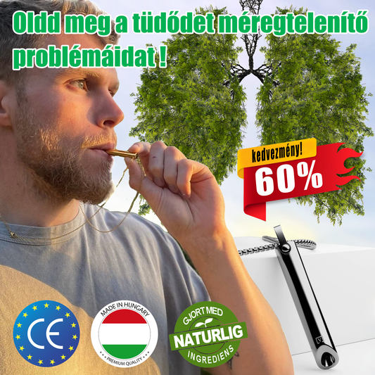 🎉🎉Gratulálunk, hogy az első 200 rendelés egyike lettél! Élvezd az extra 50% kedvezményt! Cselekedj most, és őrizd meg tüdőd egészségét. Ha most lemaradsz, csak jövőre lesz újabb lehetőség!