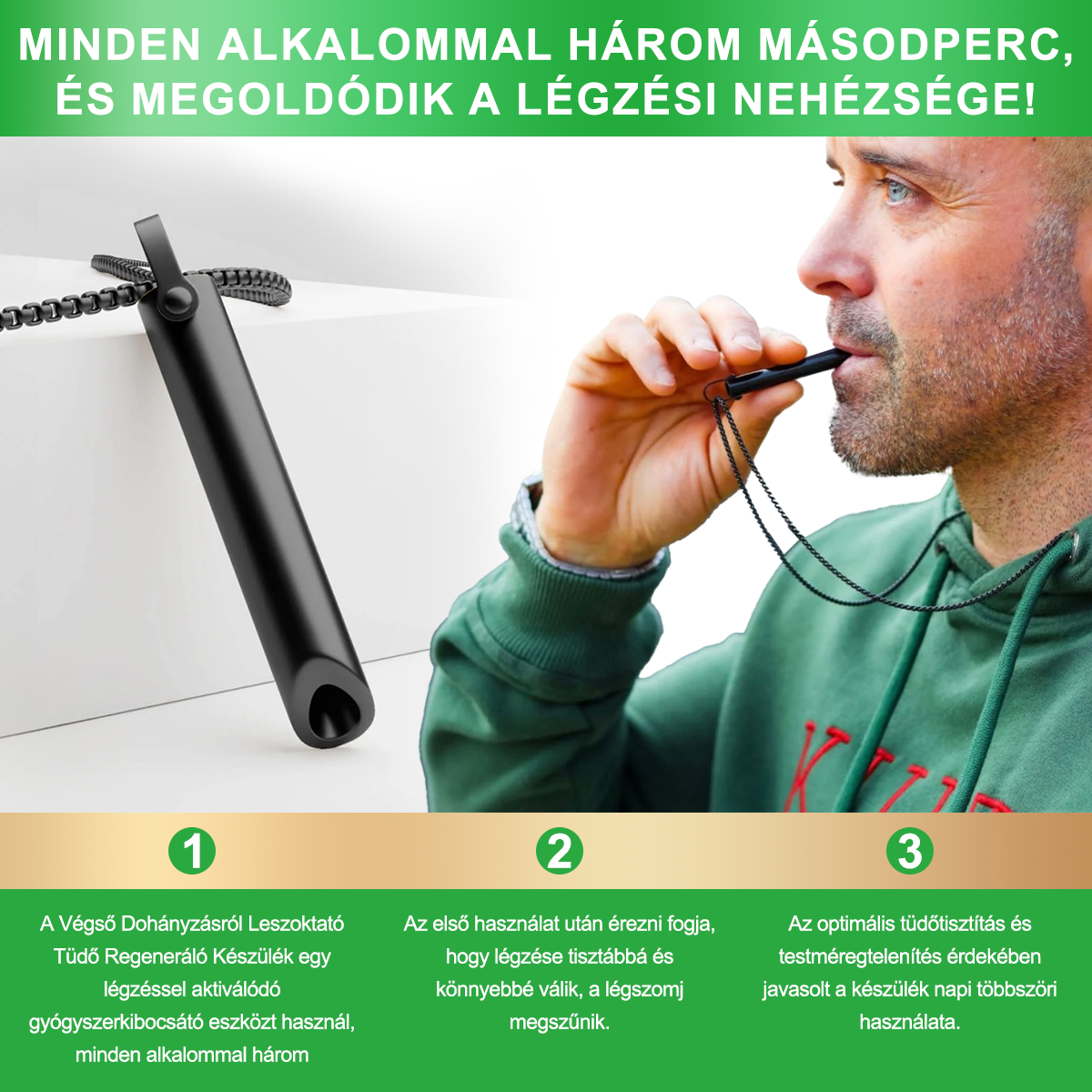 🎉🎉Gratulálunk, hogy az első 200 rendelés egyike lettél! Élvezd az extra 50% kedvezményt! Cselekedj most, és őrizd meg tüdőd egészségét. Ha most lemaradsz, csak jövőre lesz újabb lehetőség!