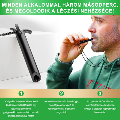 🎉🎉Gratulálunk, hogy az első 200 rendelés egyike lettél! Élvezd az extra 50% kedvezményt! Cselekedj most, és őrizd meg tüdőd egészségét. Ha most lemaradsz, csak jövőre lesz újabb lehetőség!